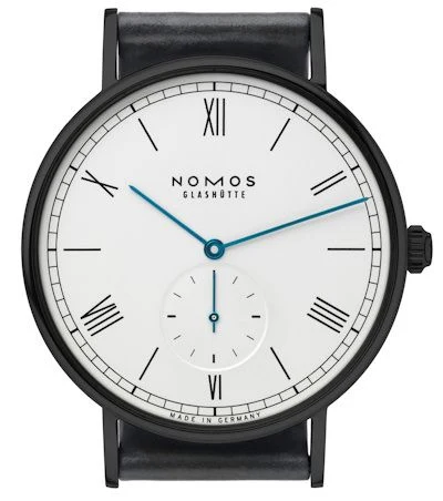 NOMOS Ludwig PVD Anorma White, front view