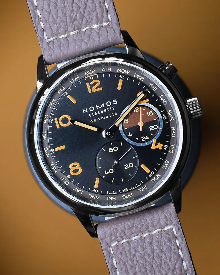Club Sport neomatik Worldtimer Grid watch