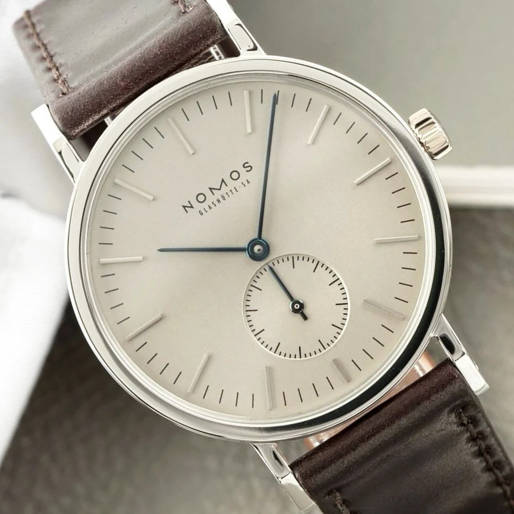NOMOS Tangente Sport Platin Index, front view