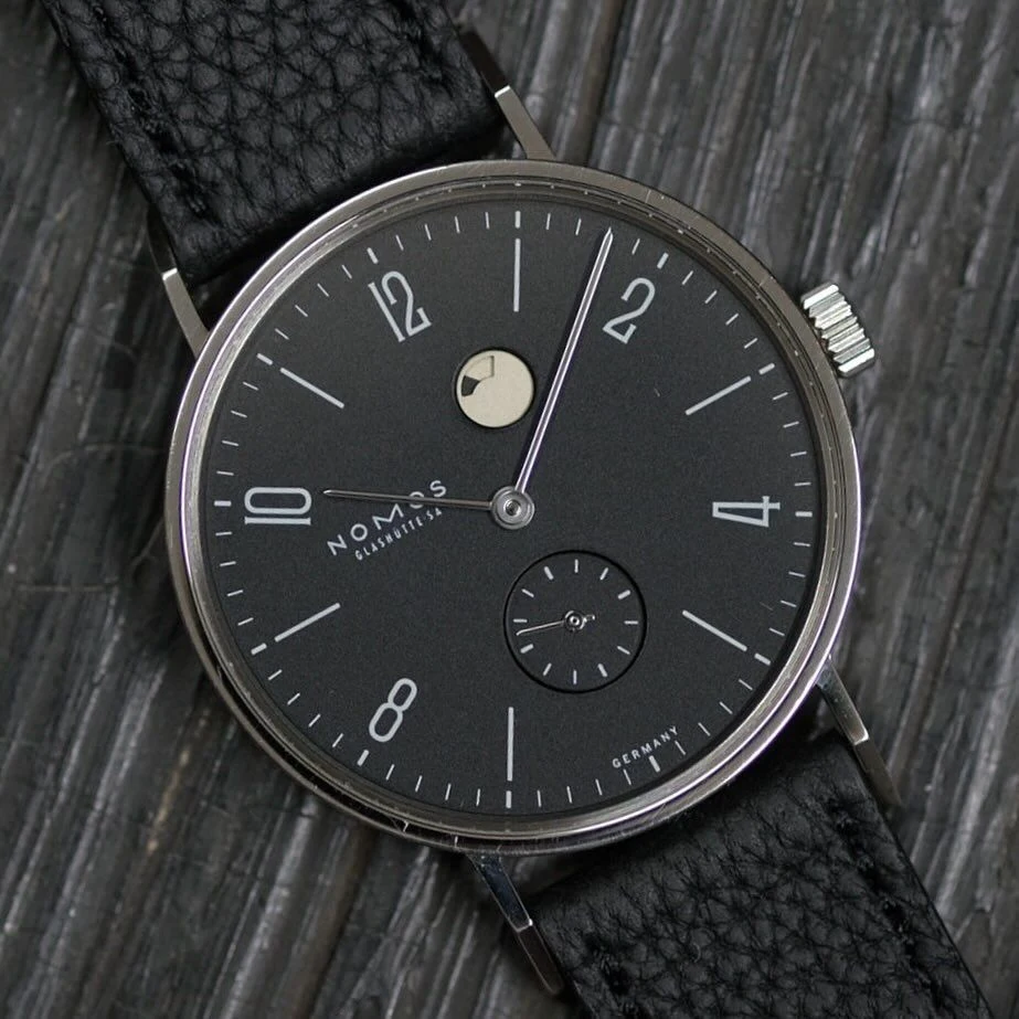 NOMOS Tangente Power Reserve Tankwart, front view