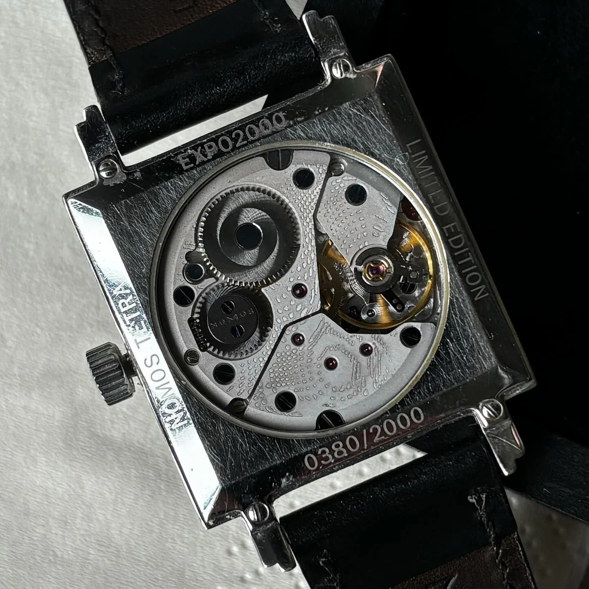 Caseback of the Tetra Expo 2000