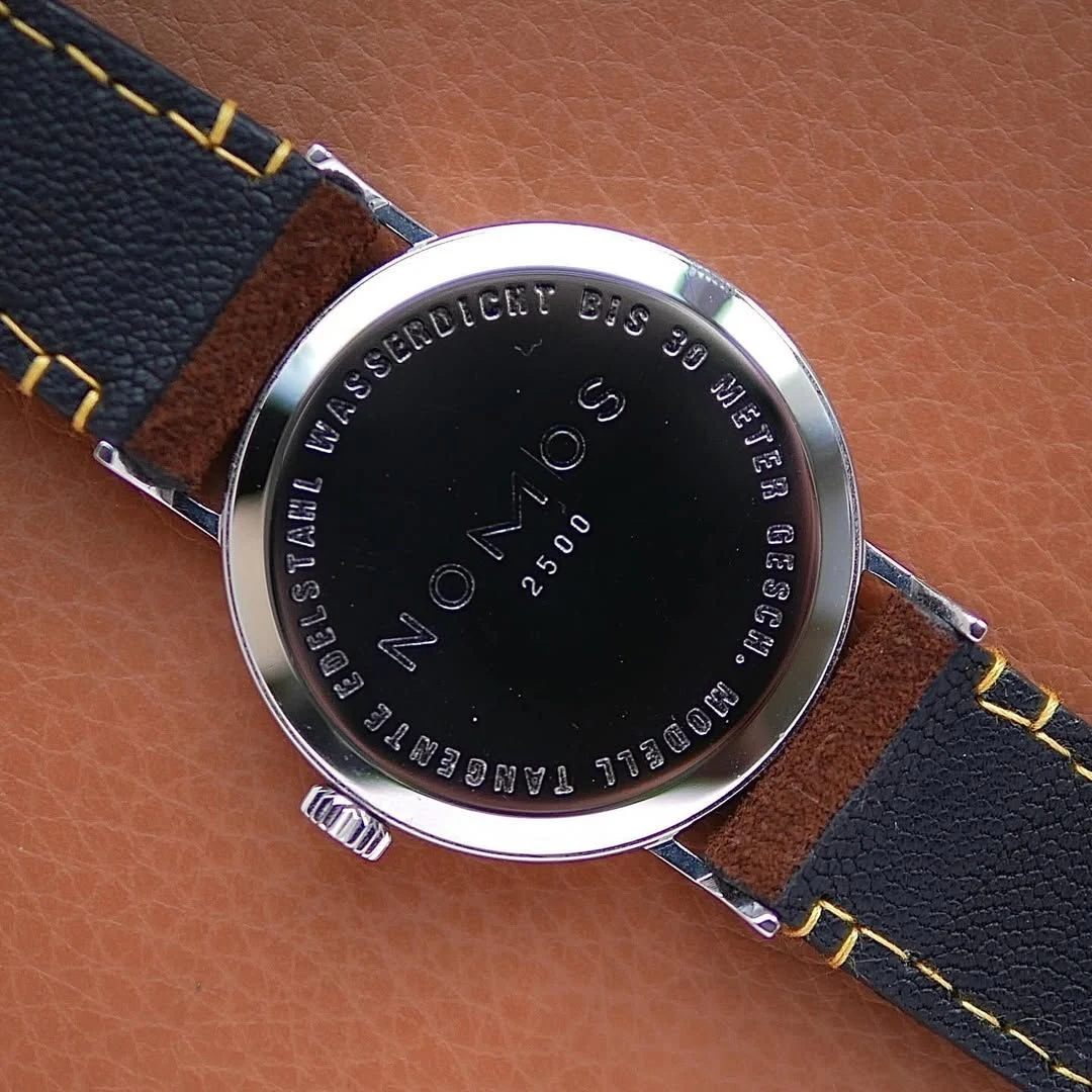Caseback of the Tangente Lange Dial
