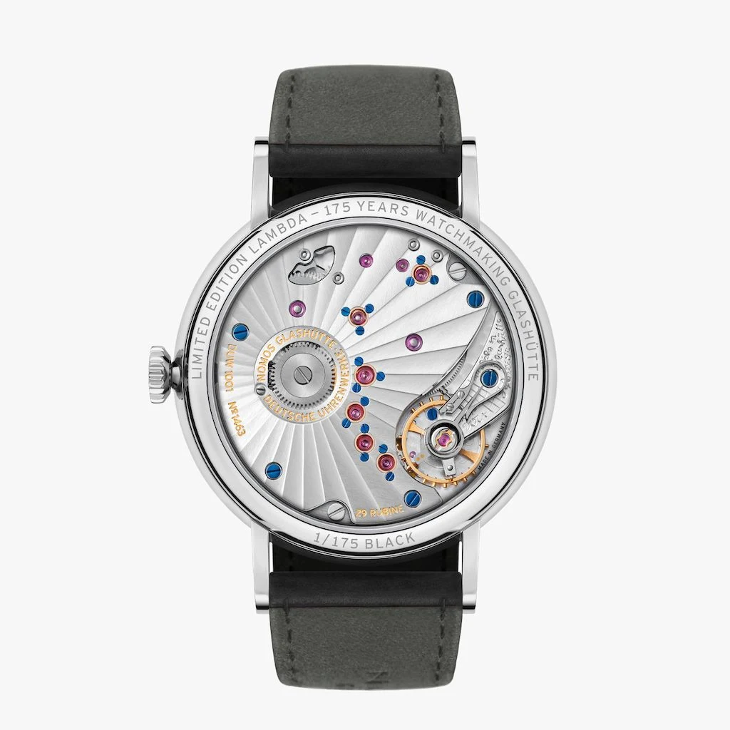Movement of the Lambda 175 Years Watchmaking Glashütte