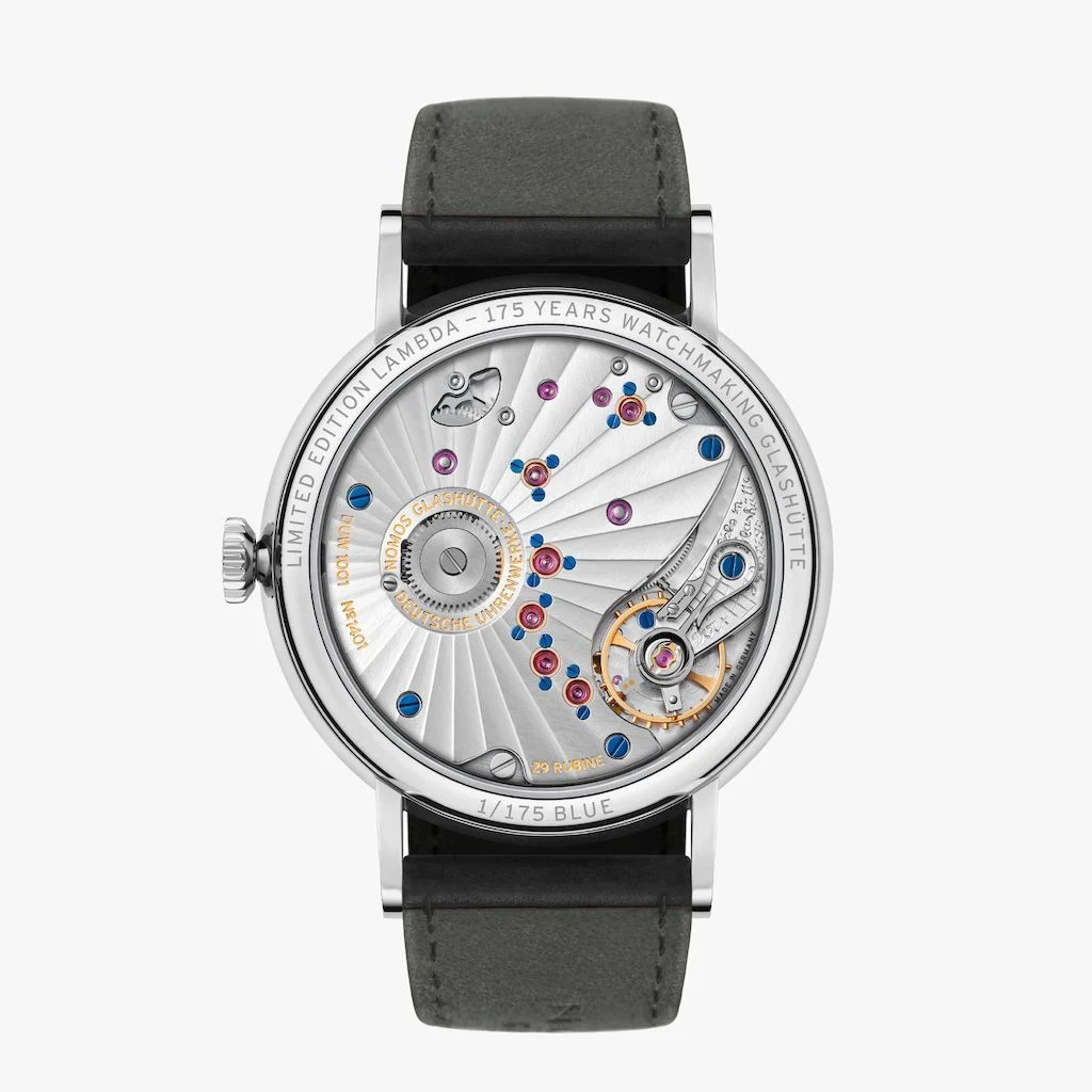 Movement of the Lambda 175 Years Watchmaking Glashütte
