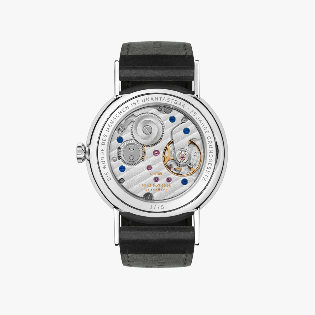Caseback of the Ludwig 75 Jahre Grundgesetz