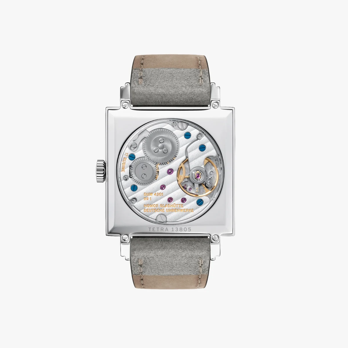 Caseback of the Tetra Power Reserve Kleene
