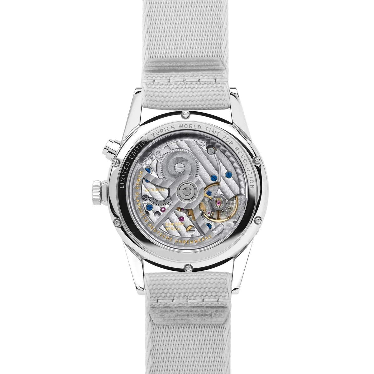 Caseback of the Zürich Worldtimer Sambal