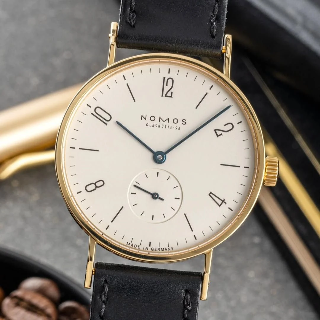Detail view of the Tangente 125 Jahre Wempe
