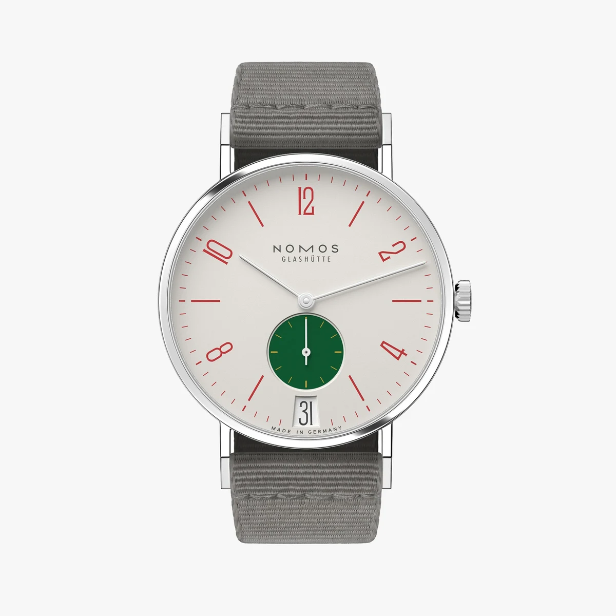 Detail view of the Tangente 38 Date GO