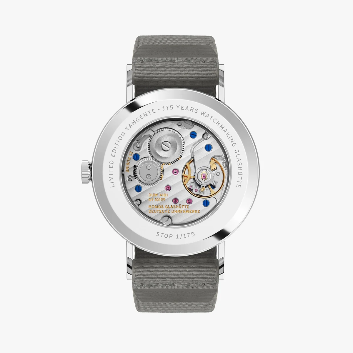 Movement of the Tangente 38 Date Stop